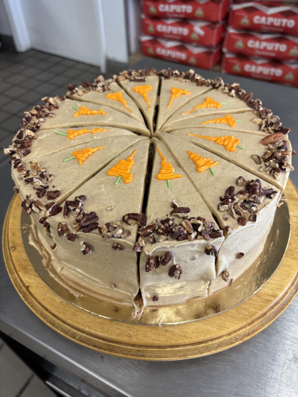Carrot cake from today