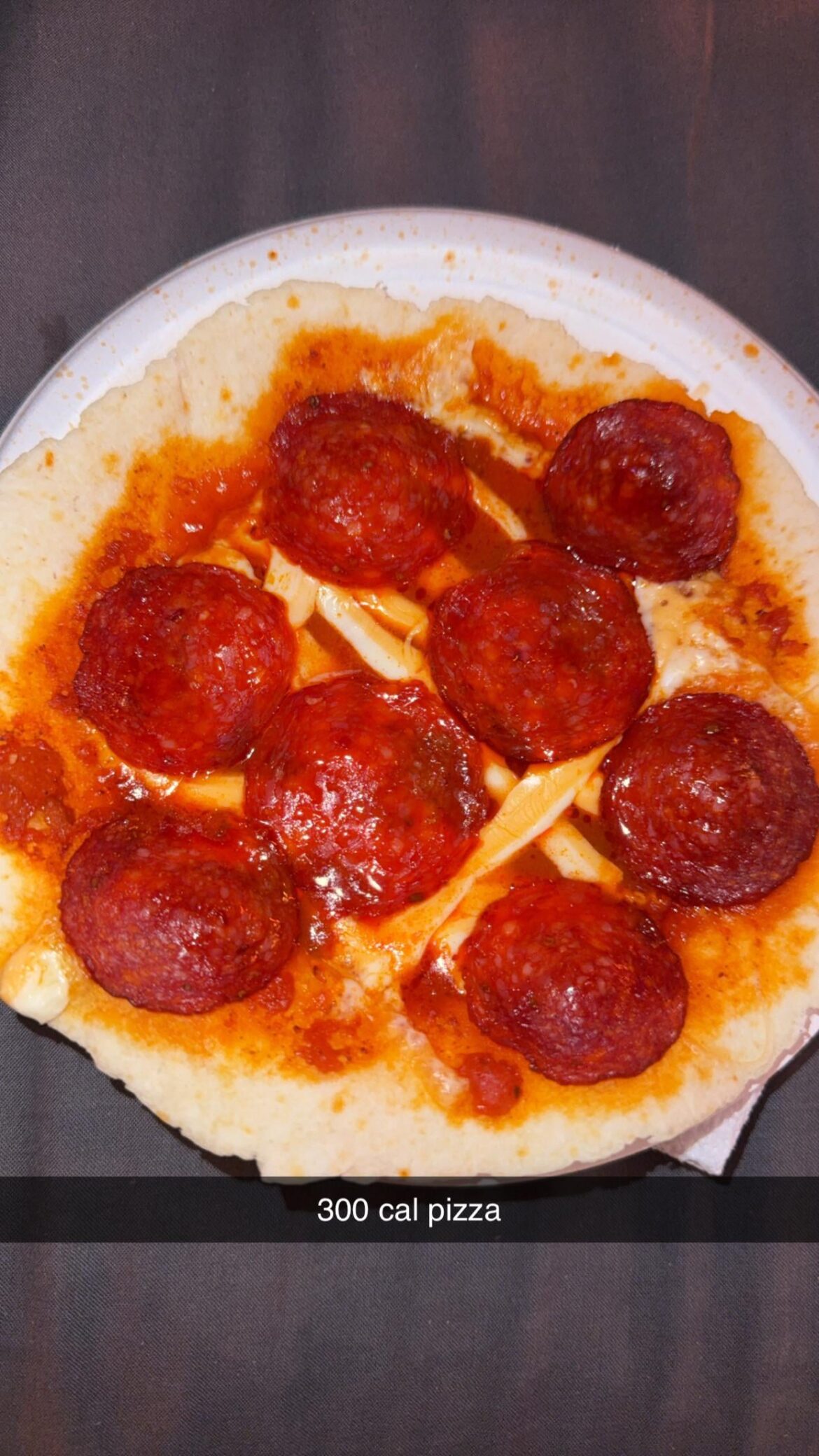 My 300-Calorie Yummy Pizza