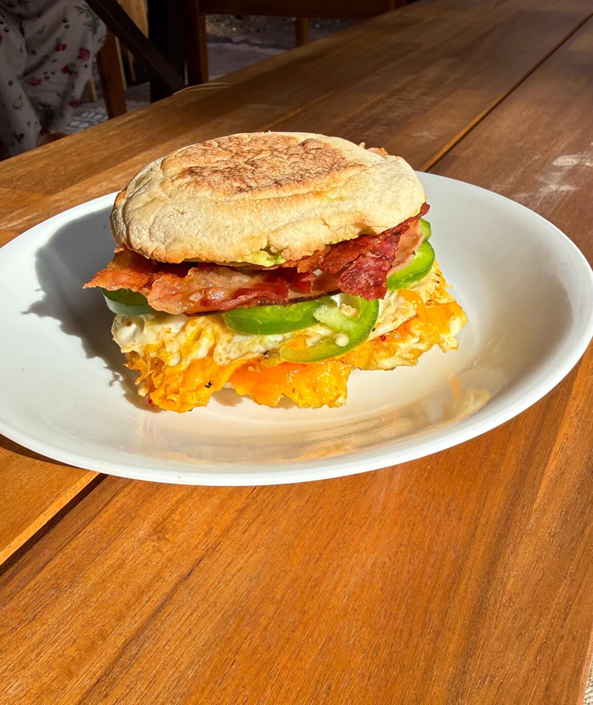 My ideal breakfast sandwich