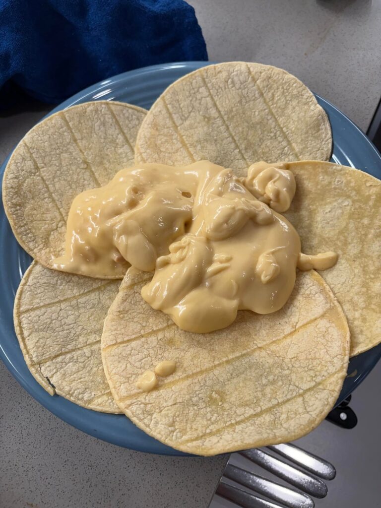 my boyfriend is making enchiladas