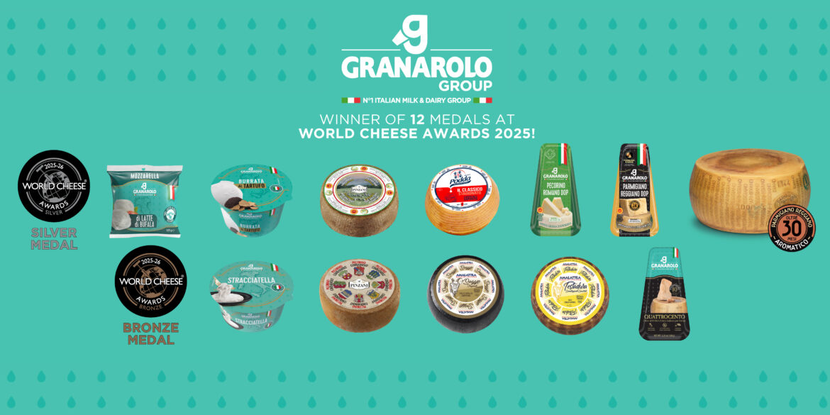 Granarolo wins again at the World Cheese Awards