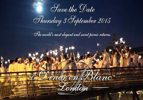 The secret French dinner party "Diné en Blanc" arrives in Japan for the first time