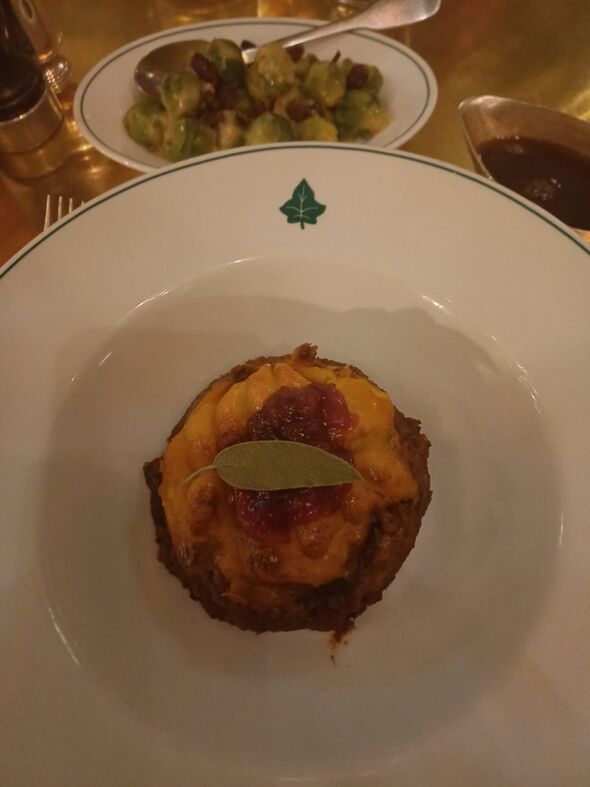 The Christmas Shephard's Pie main at The Ivy The Christmas Shephard's Pie main at The Ivy