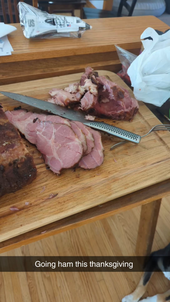 Holiday ham