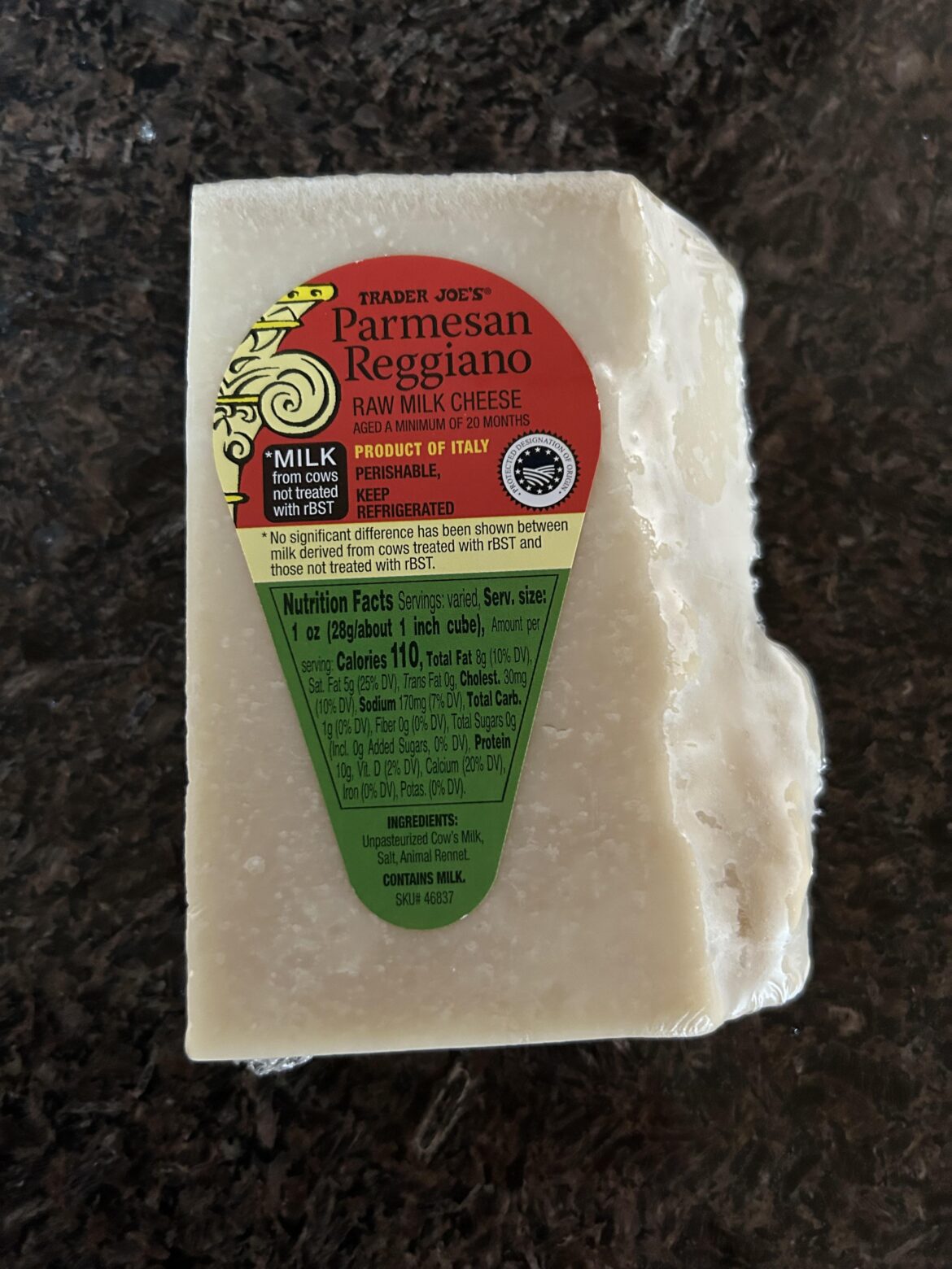 Help me win an argument. Is this ‘Real’ Parmiggiano Reggiano?