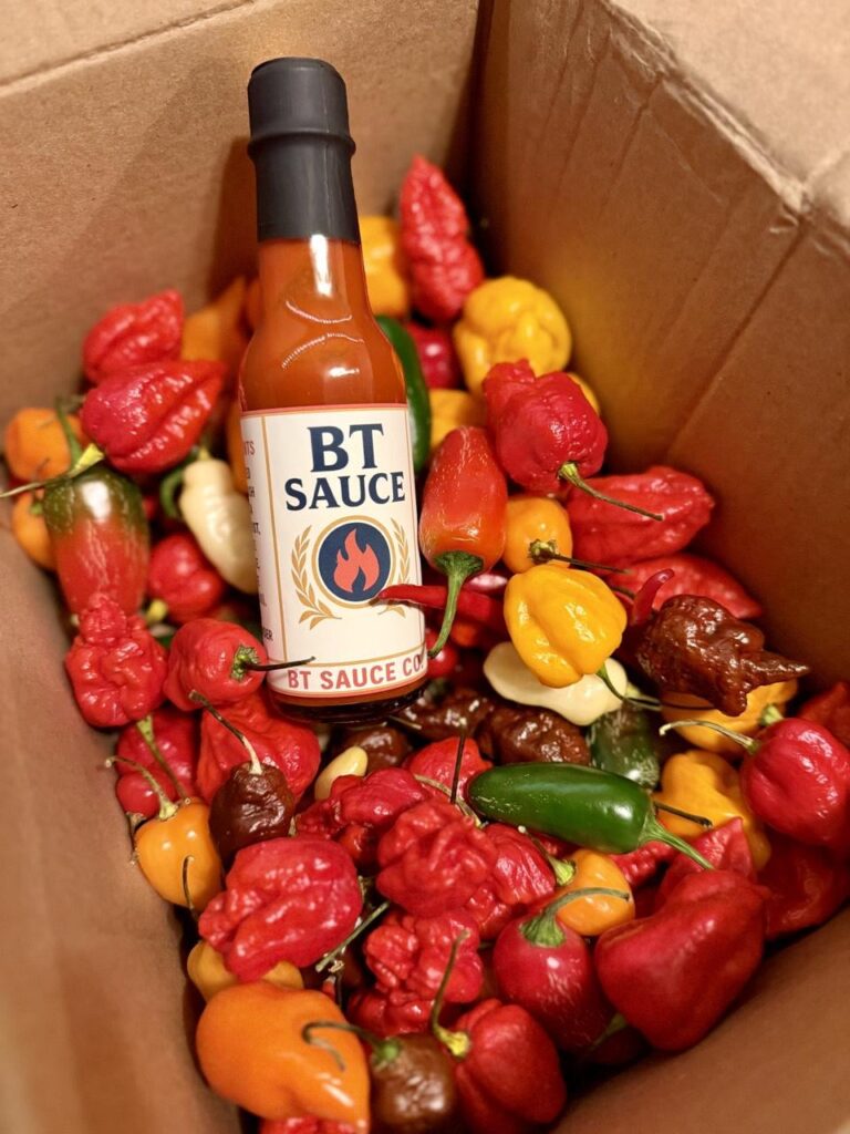 Received a diabolical pepper care package from a fellow Redditor