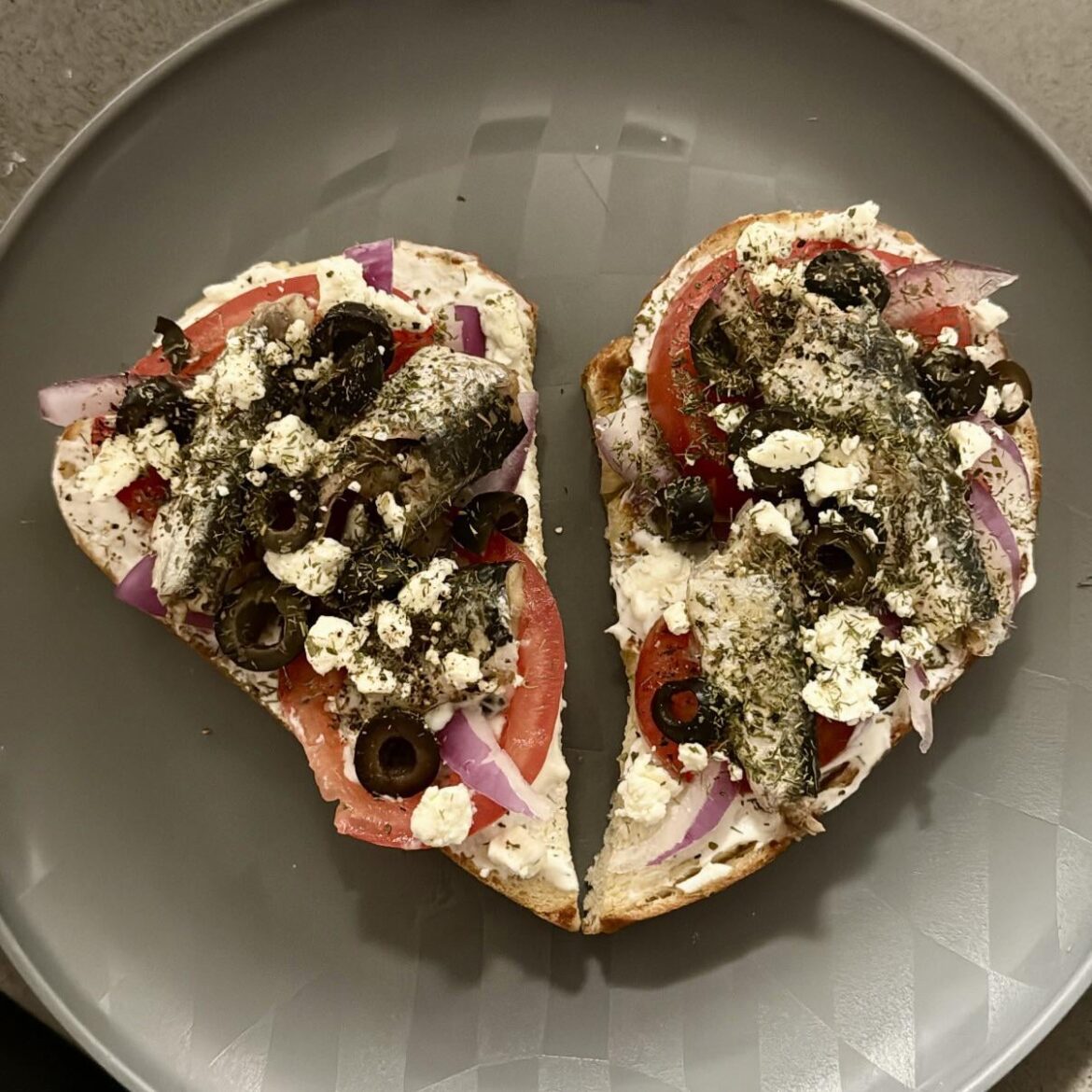 Savory Sourdough Sardine Toast!