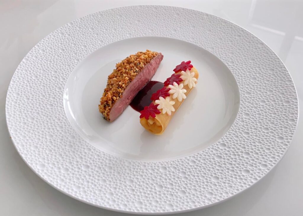 Walnut-crusted Duck Breast