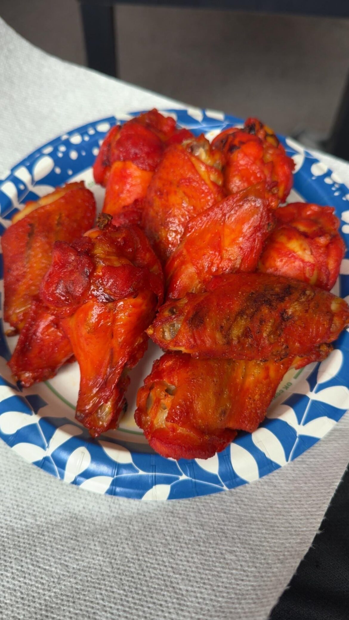 First attempt at wings First attempt at wings