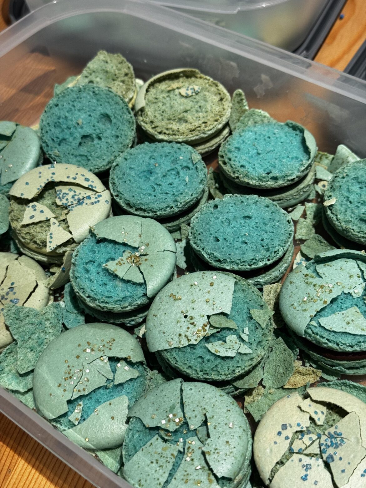 Revamping failed macarons