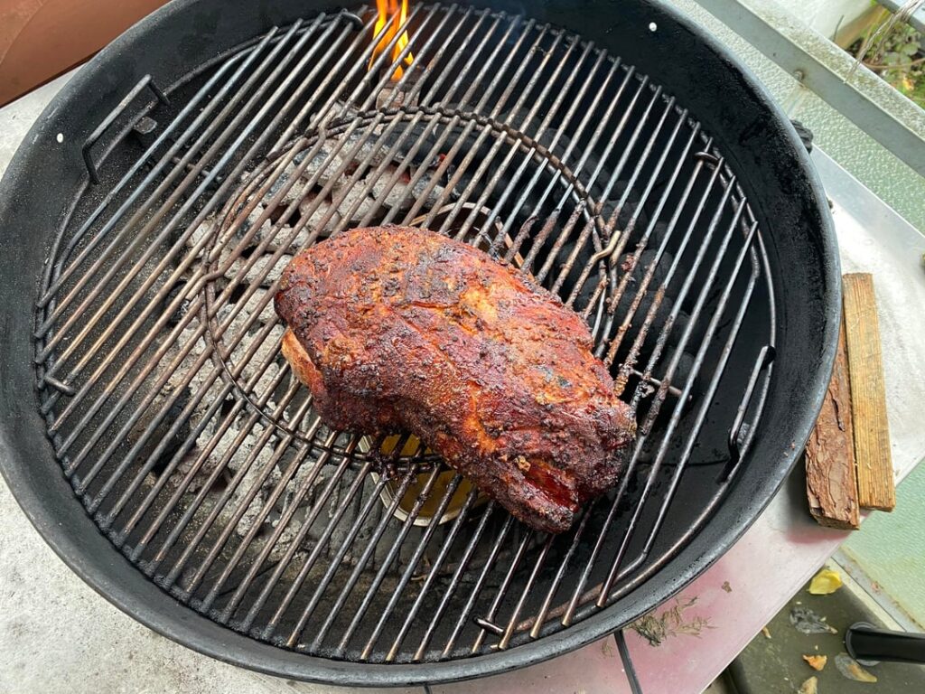 Hickory smoked pulled pork