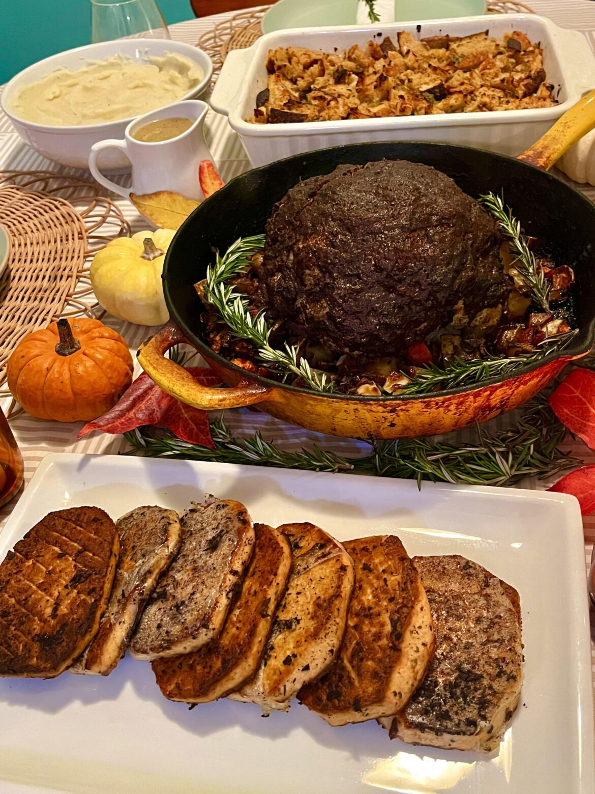 Got tired of eating mediocre Thanksgiving meals, so I decided we’d host this year.