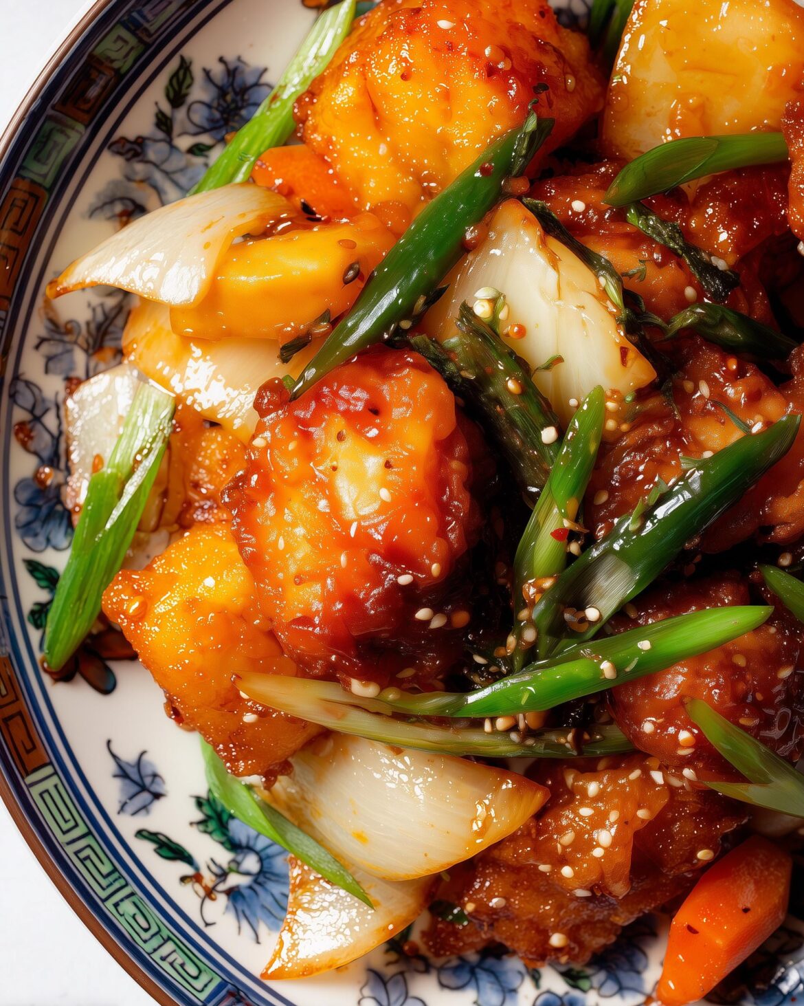 Sticky Vegan Orange Tofu