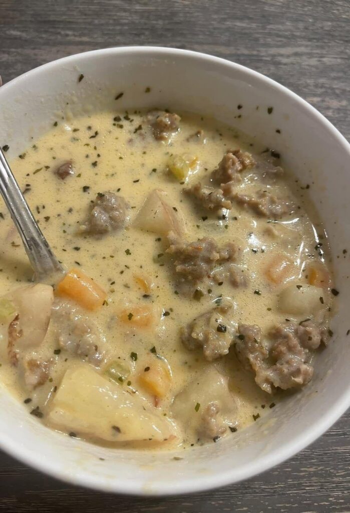 Sausage Potato Soup🍲😋