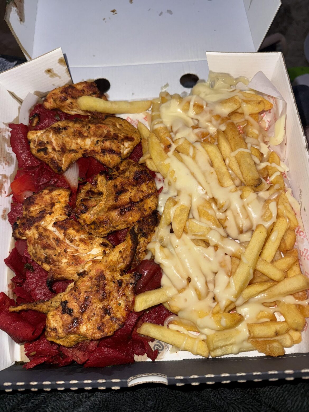 £12! With garlic naan, 2 dips, and a can 👌🏻