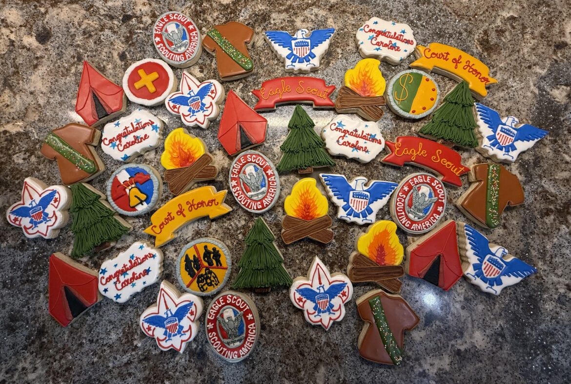 Eagle Scout Court of Honor! Congratulations, Caroline!