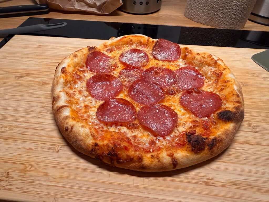 My first sourdough Pizza was so good, I can’t believe I made that