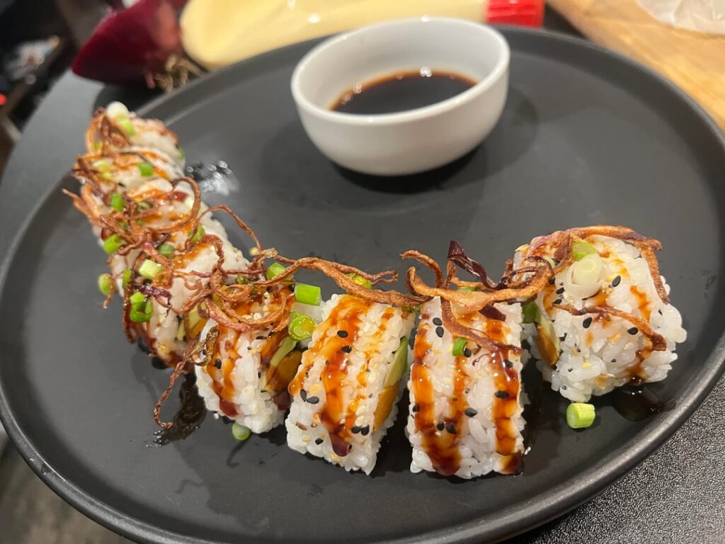 My girlfriend and I have been practicing making sushi