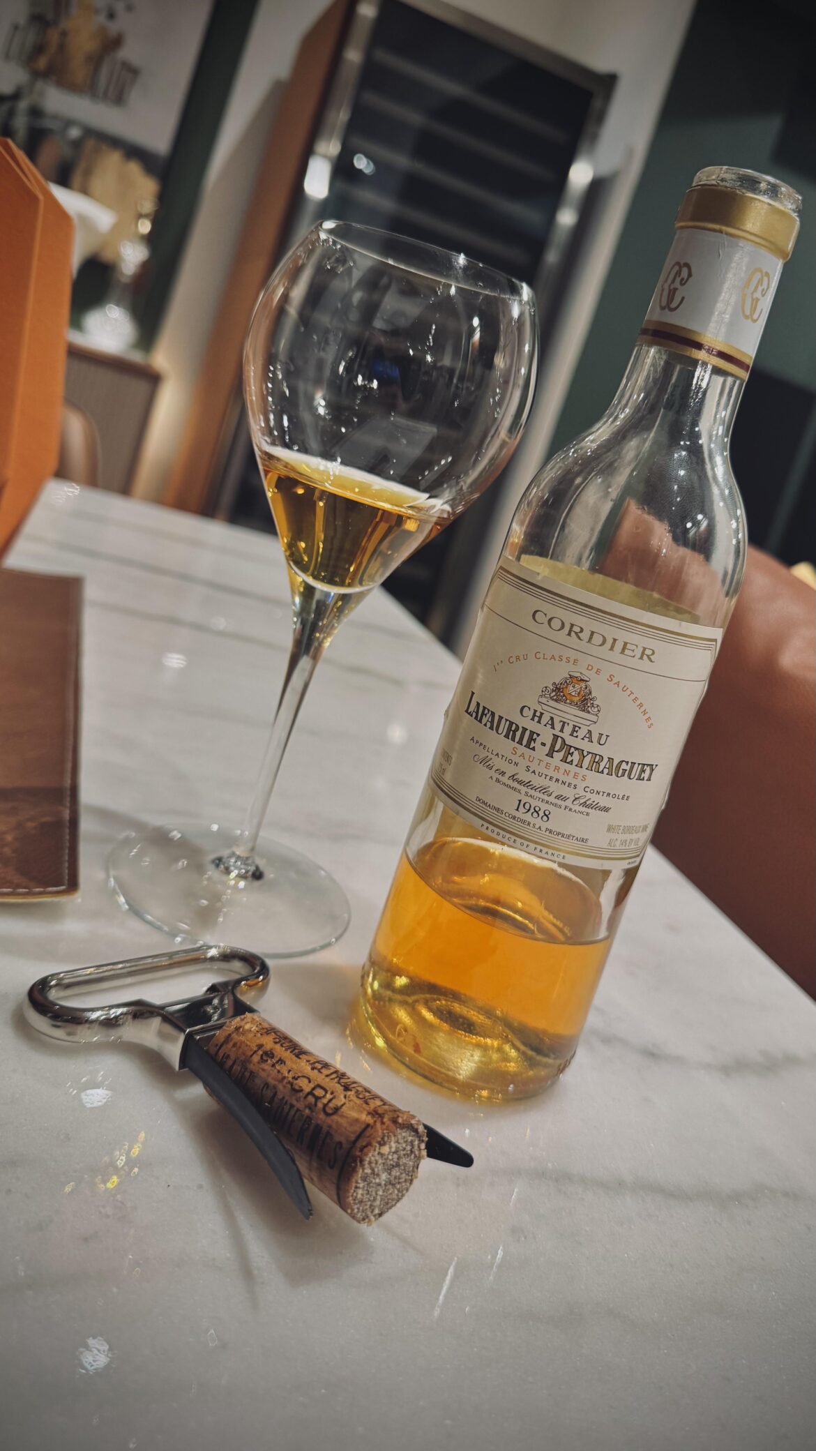 1988 Chateau Lafaurie-Peyraguey |