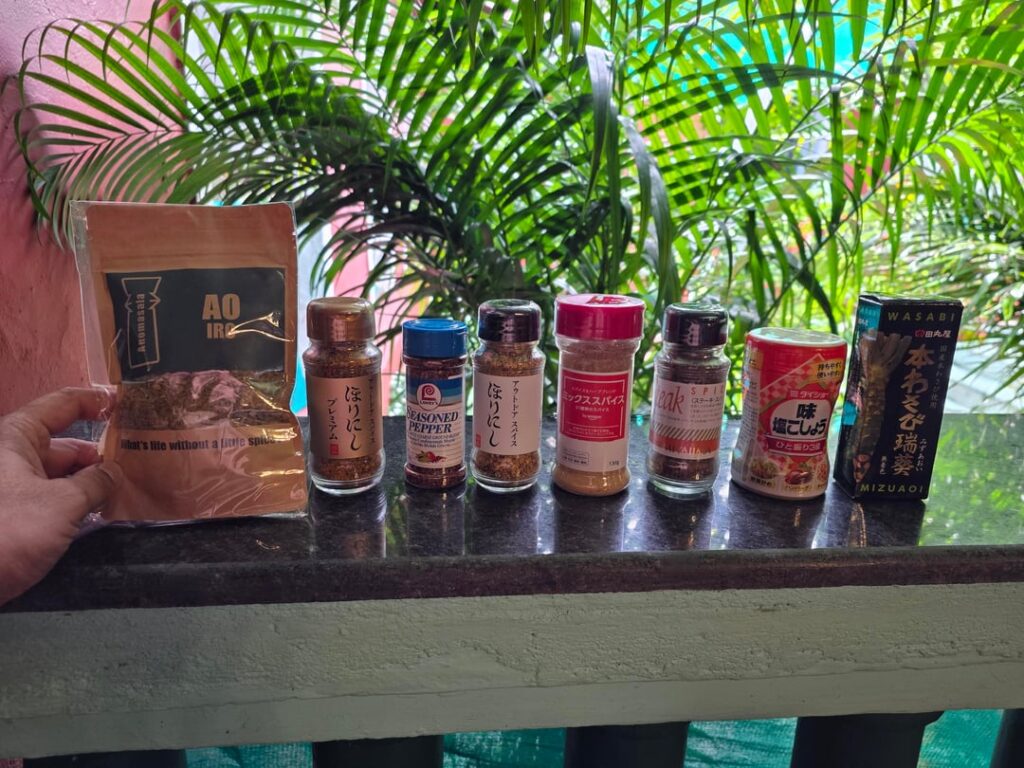 Barbeque Spices and accessories Picked from Japan