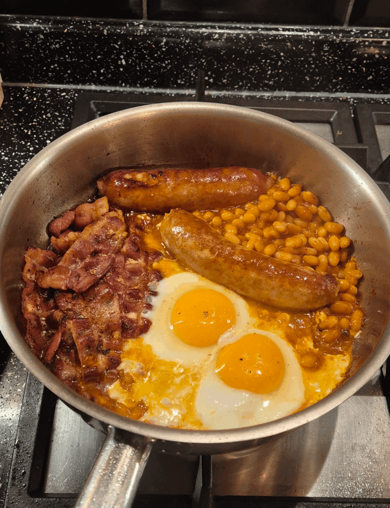 One Pan Breakfast for Dinner