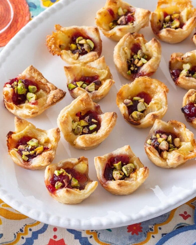 the pioneer woman's cranberry brie bites recipe