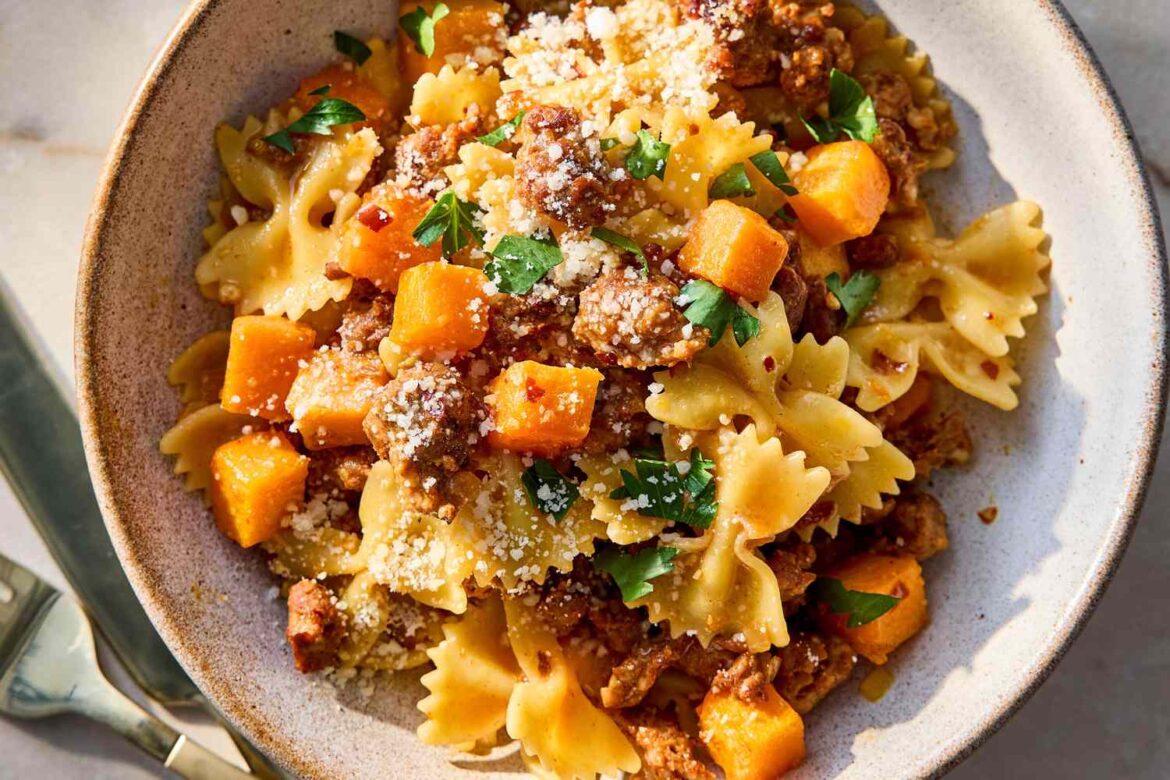 Butternut Squash–Sausage Pasta Recipe
