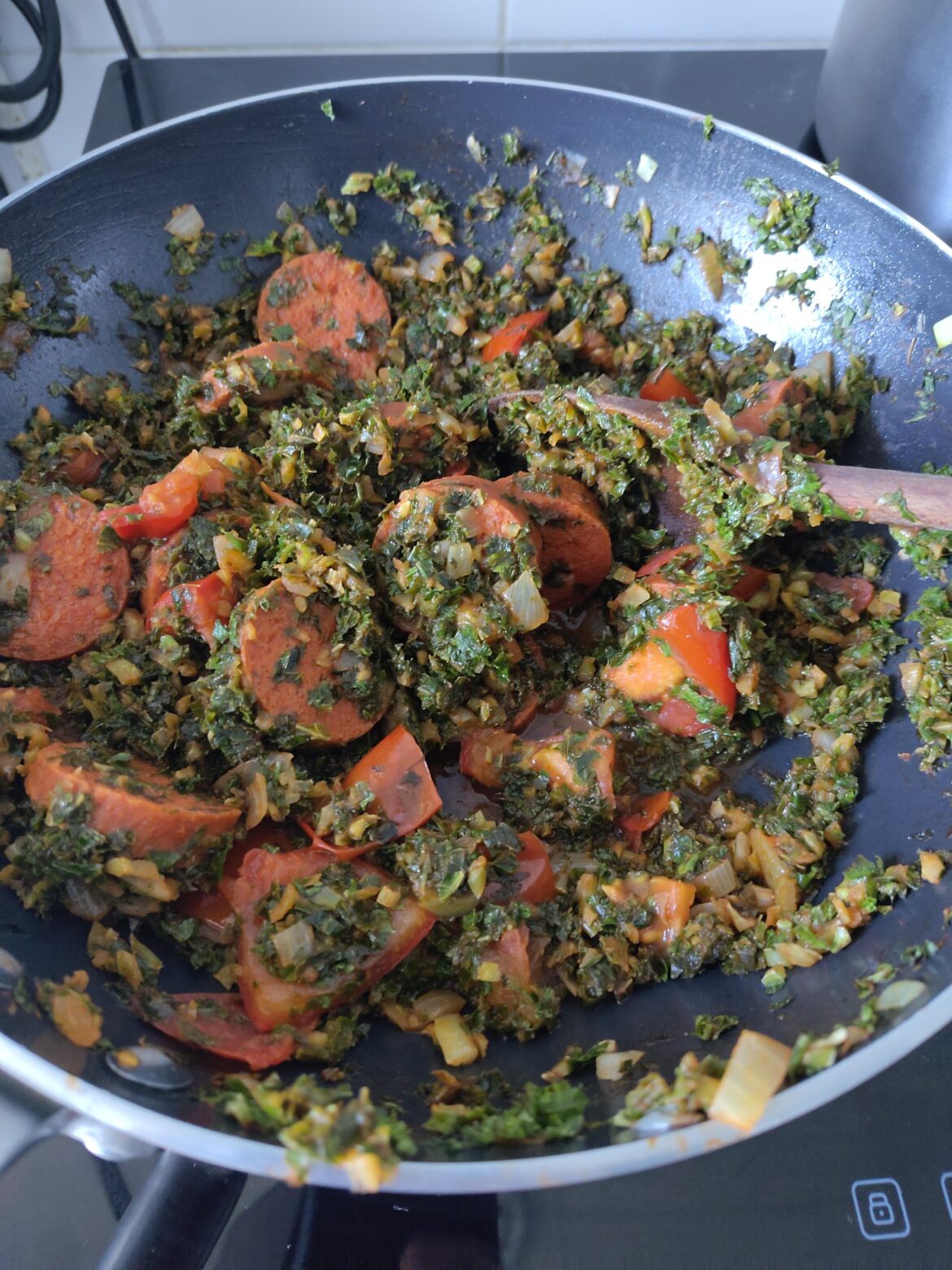 Boerenkool met chorizo