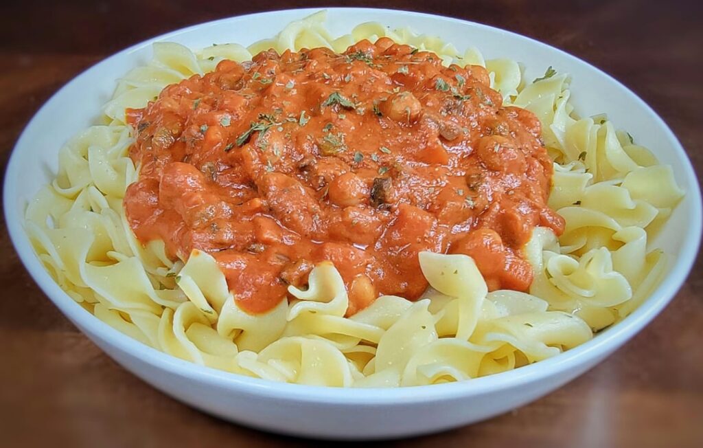 Veggies & Chickpea Paprikash