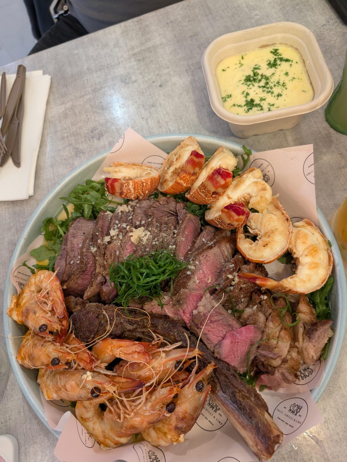 Surf and Turf platter