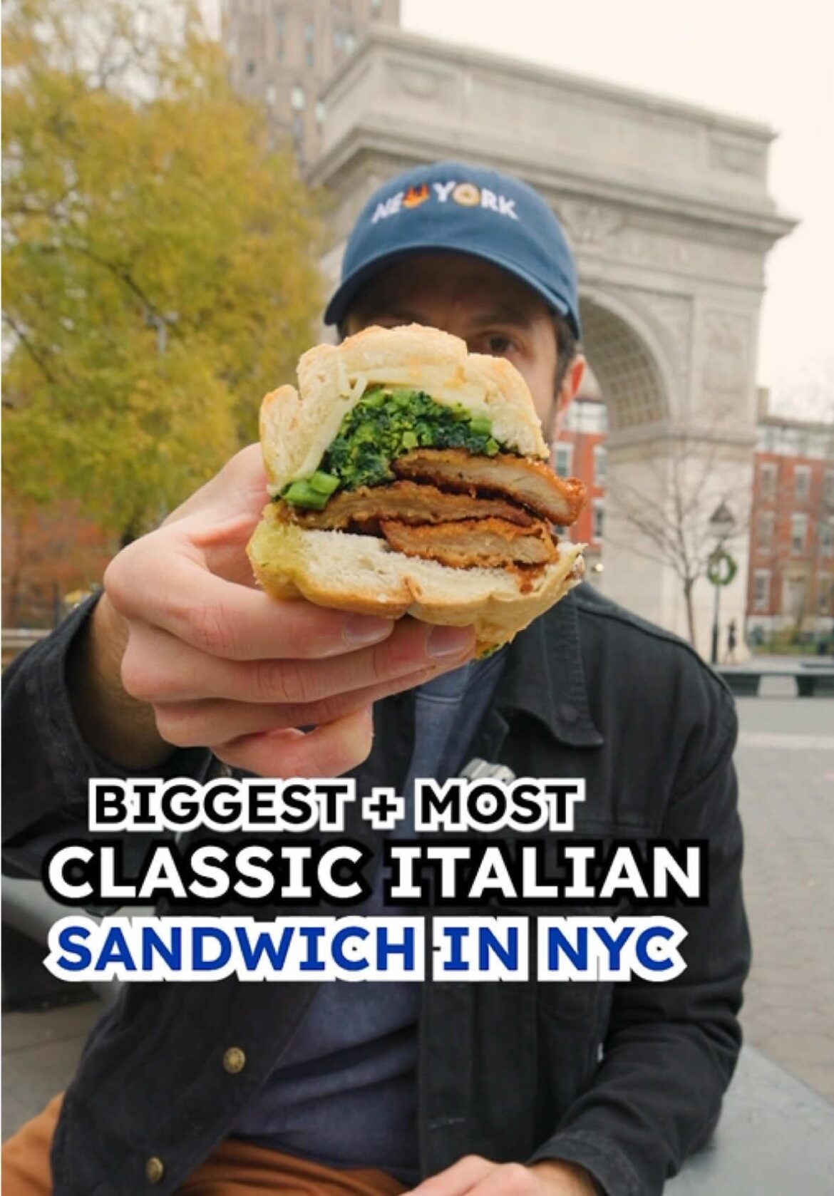 Does anyone know where to get a sandwhich like this? Veal Cutlet, provolone and broccoli rabe