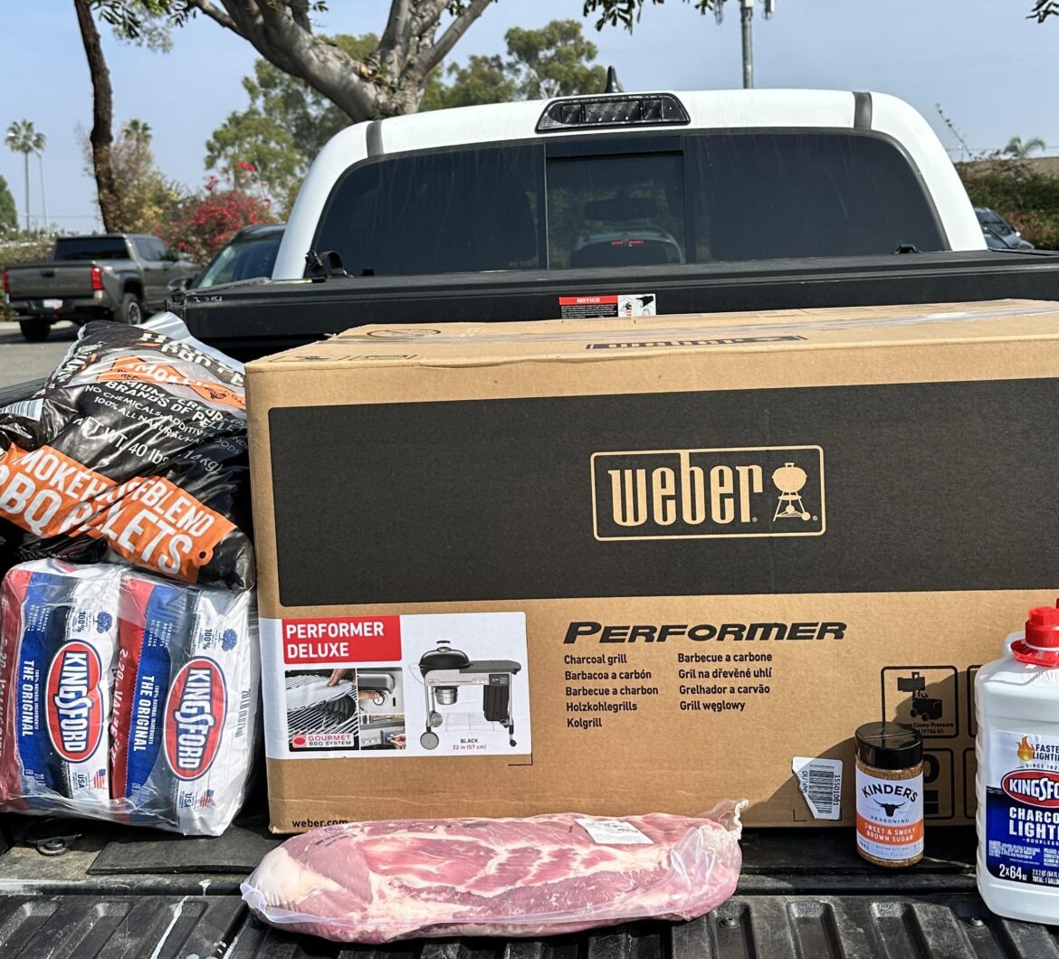 Turned 32 this weekend and got blessed by my girl with charcoal grill.