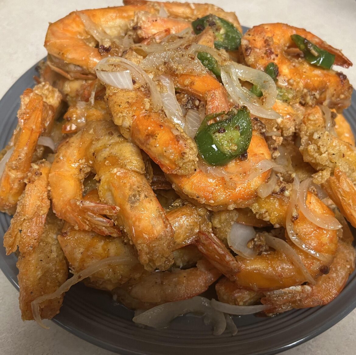 Salt and Pepper Shrimp 🍤🦐