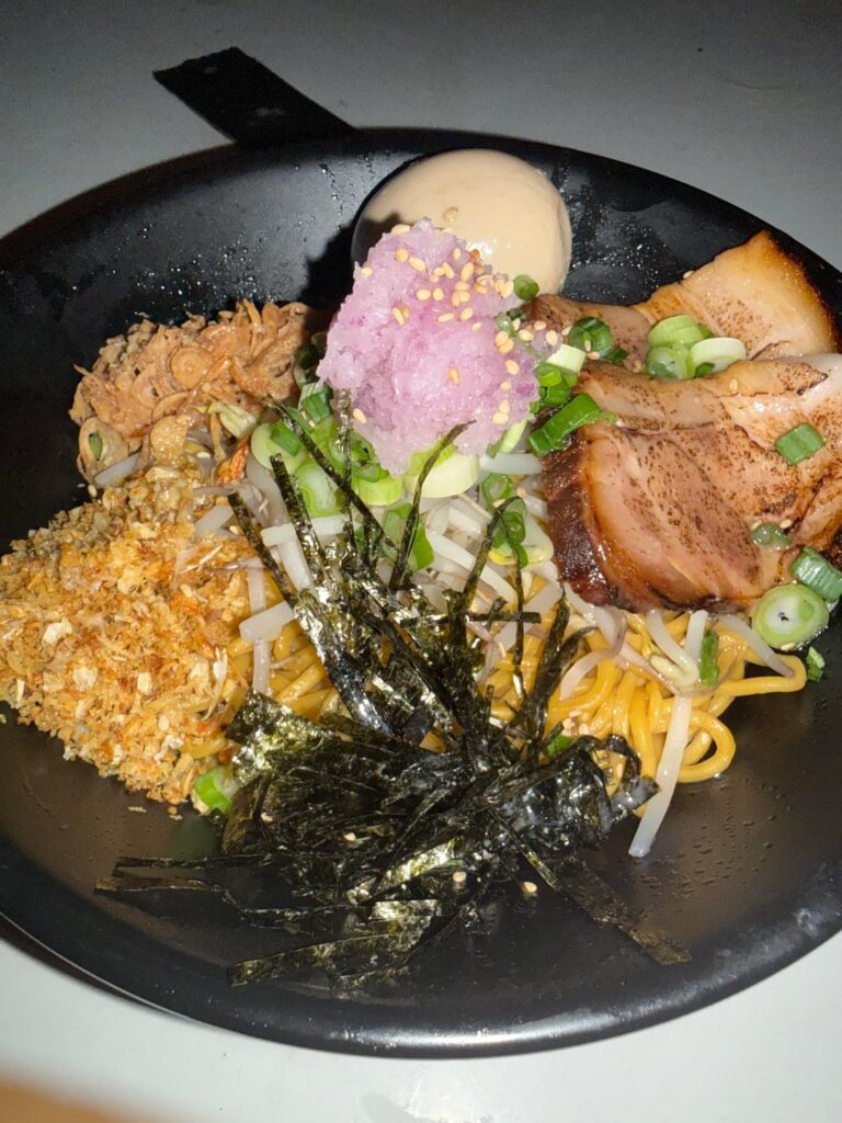 A little simple Mazesoba