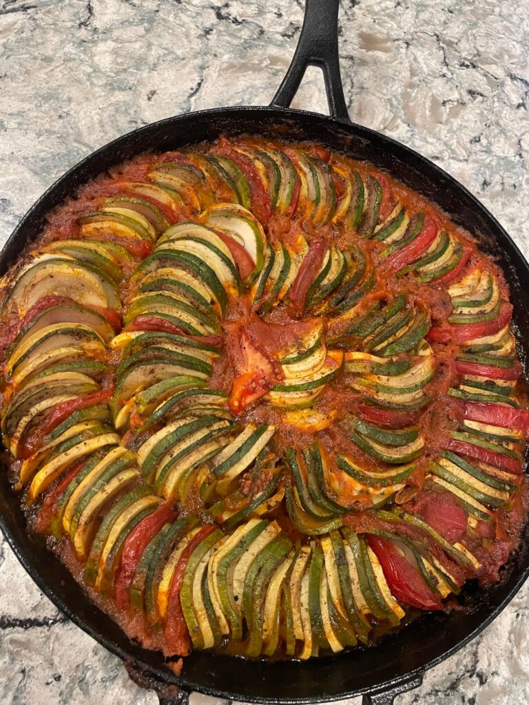 Anyone Can Cook (smoked ratatouille)