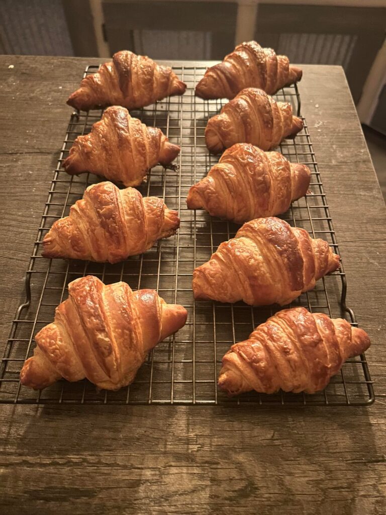My First Ever Batch of Croissants!