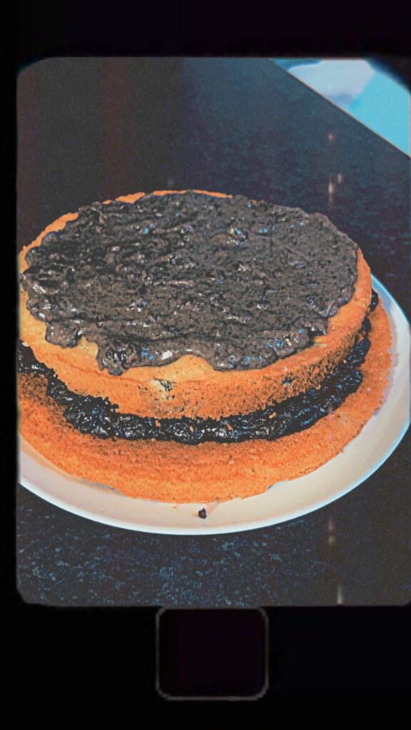 My homemade Oreos cake