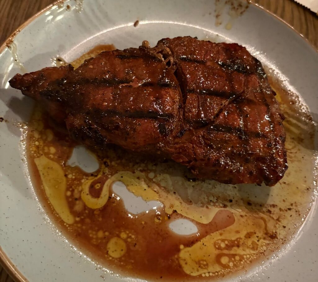 Steaks I made for me and my girlfriend