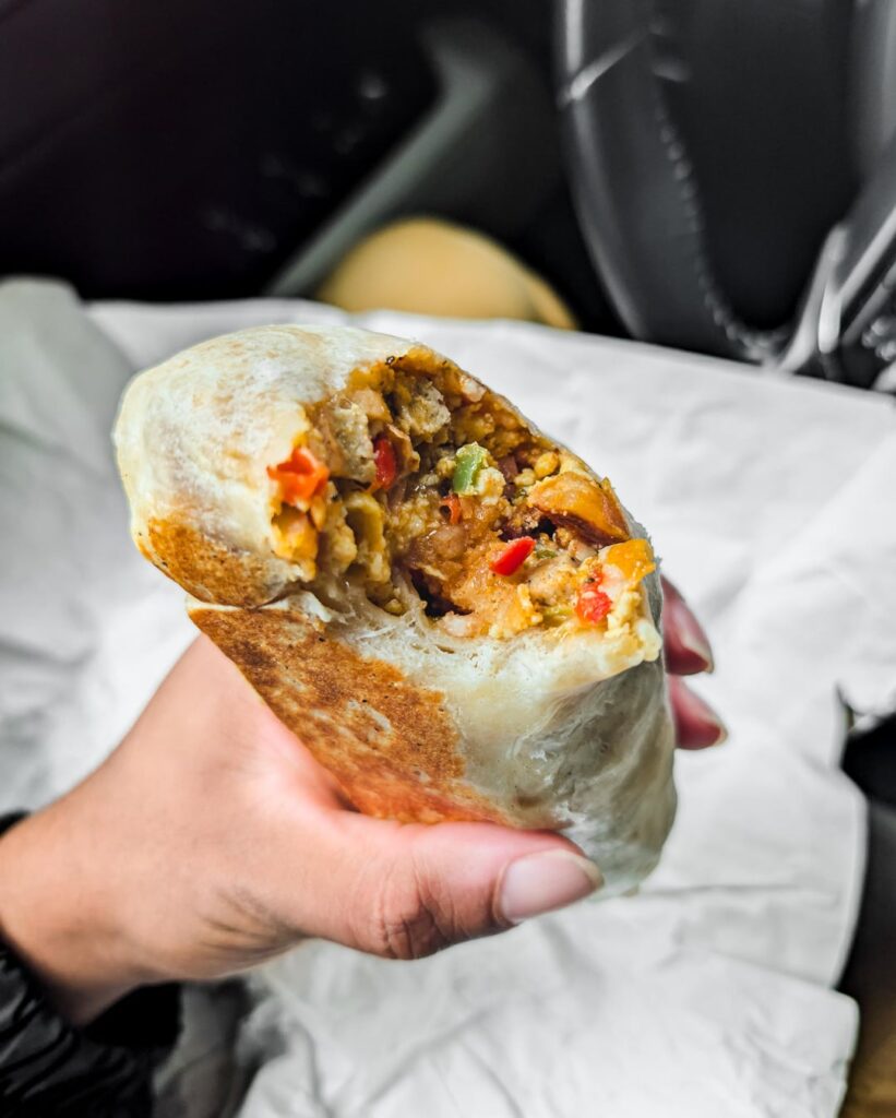 Breakfast Burrito from the weekend