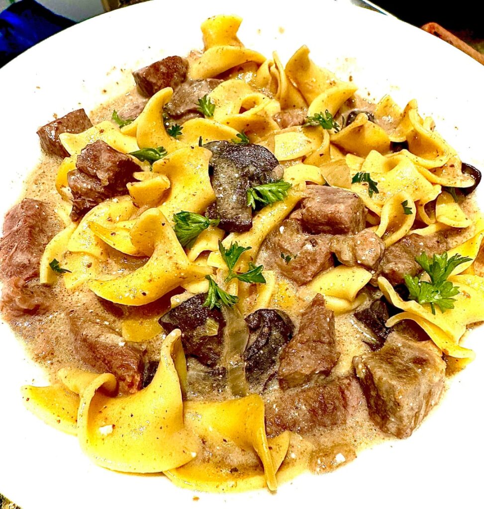 Beef Stroganoff Crockpot