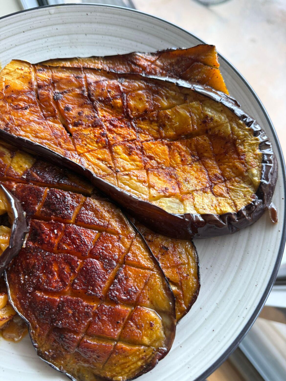 Spicy Eggplant for Lunch