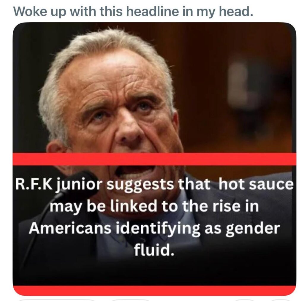 They say a good bottle of gender fluid will put hair on your chest.