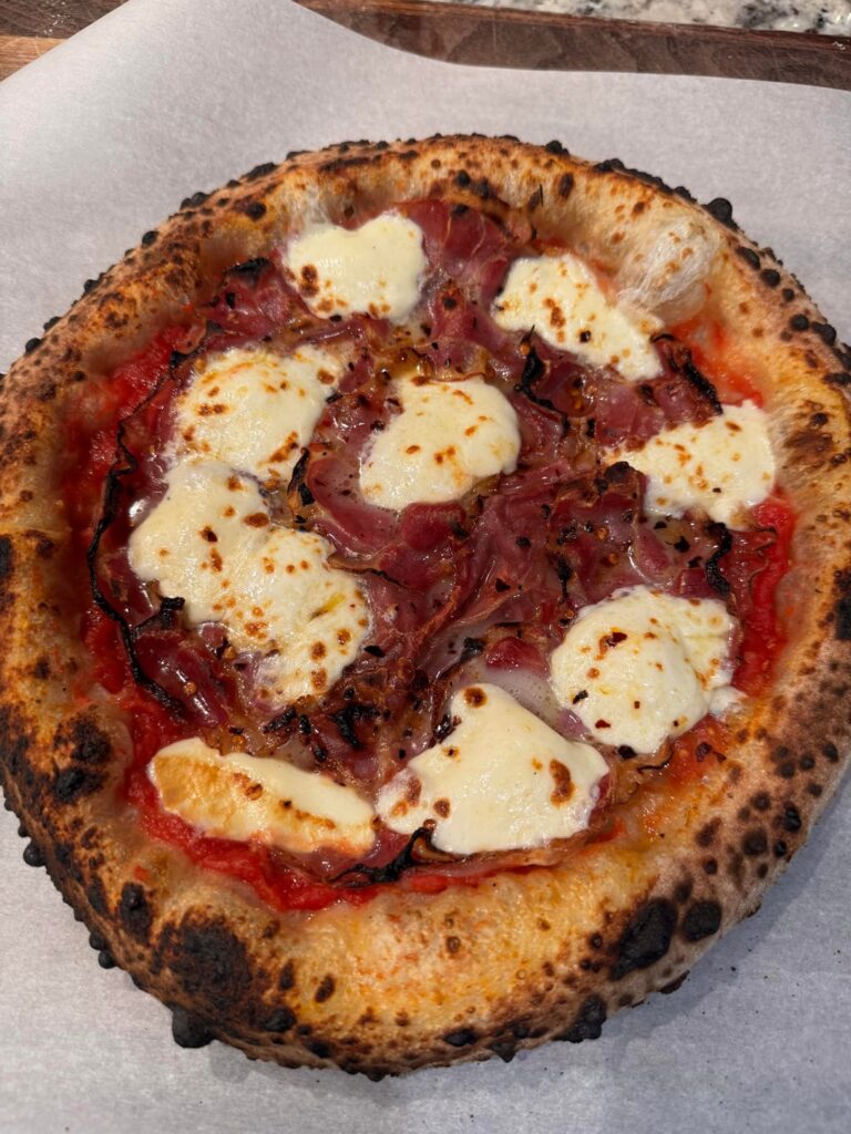 Yesterday’s pizza brunch