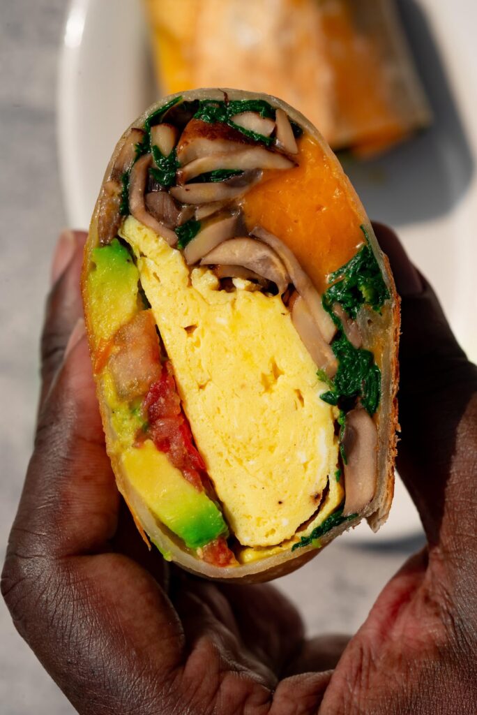 [homemade] My breakfast burrito