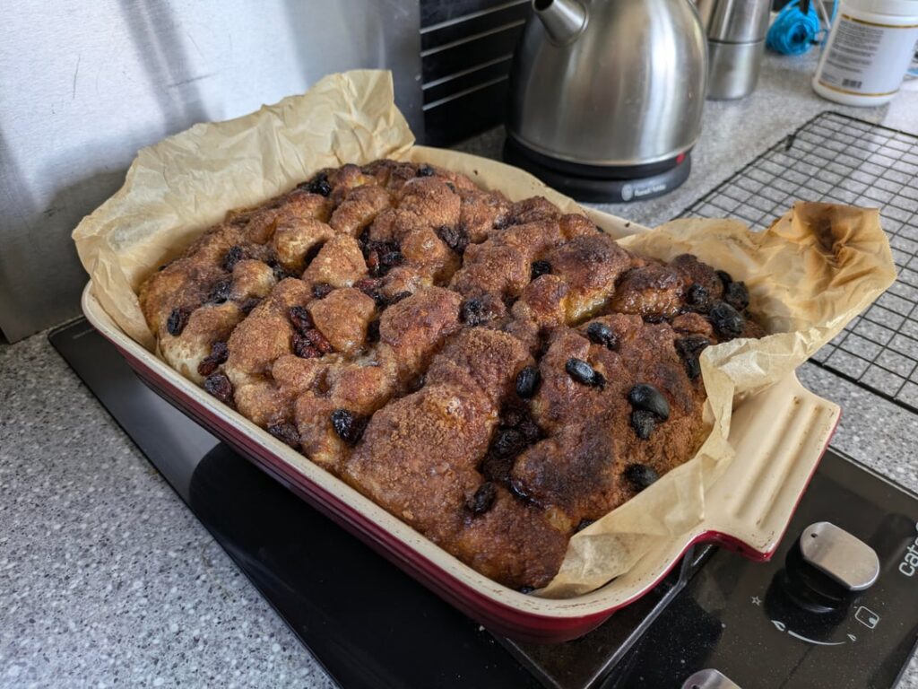 So, I made a sweet focaccia...