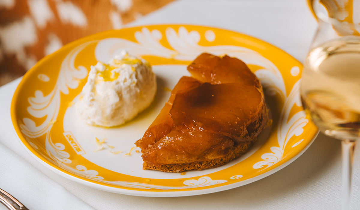 Caramel Apple Torta at Gloria Osteria Dublin. Pic: Supplied