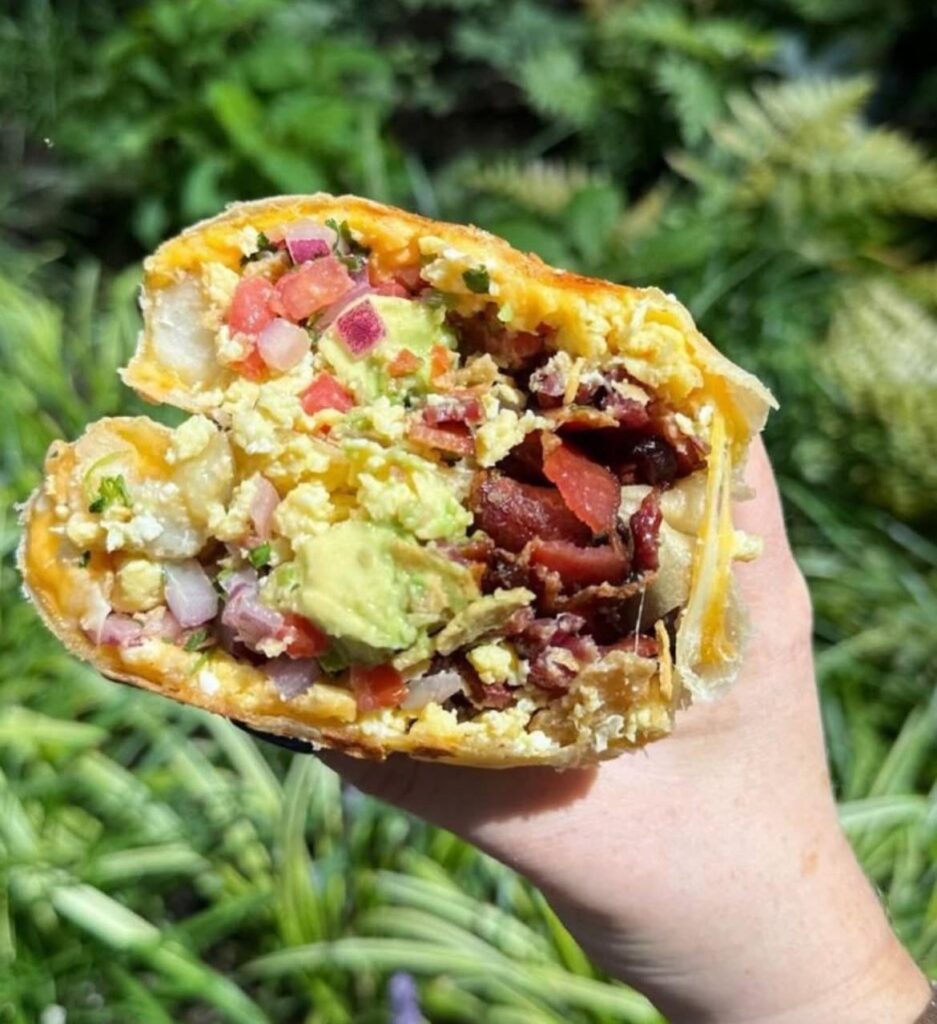 Think I found the best breakfast burrito Think I found the best breakfast burrito