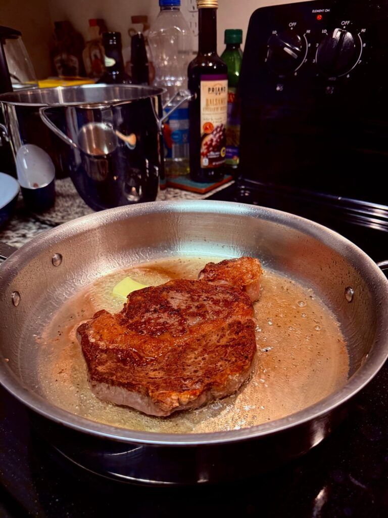 First time making a Ribeye