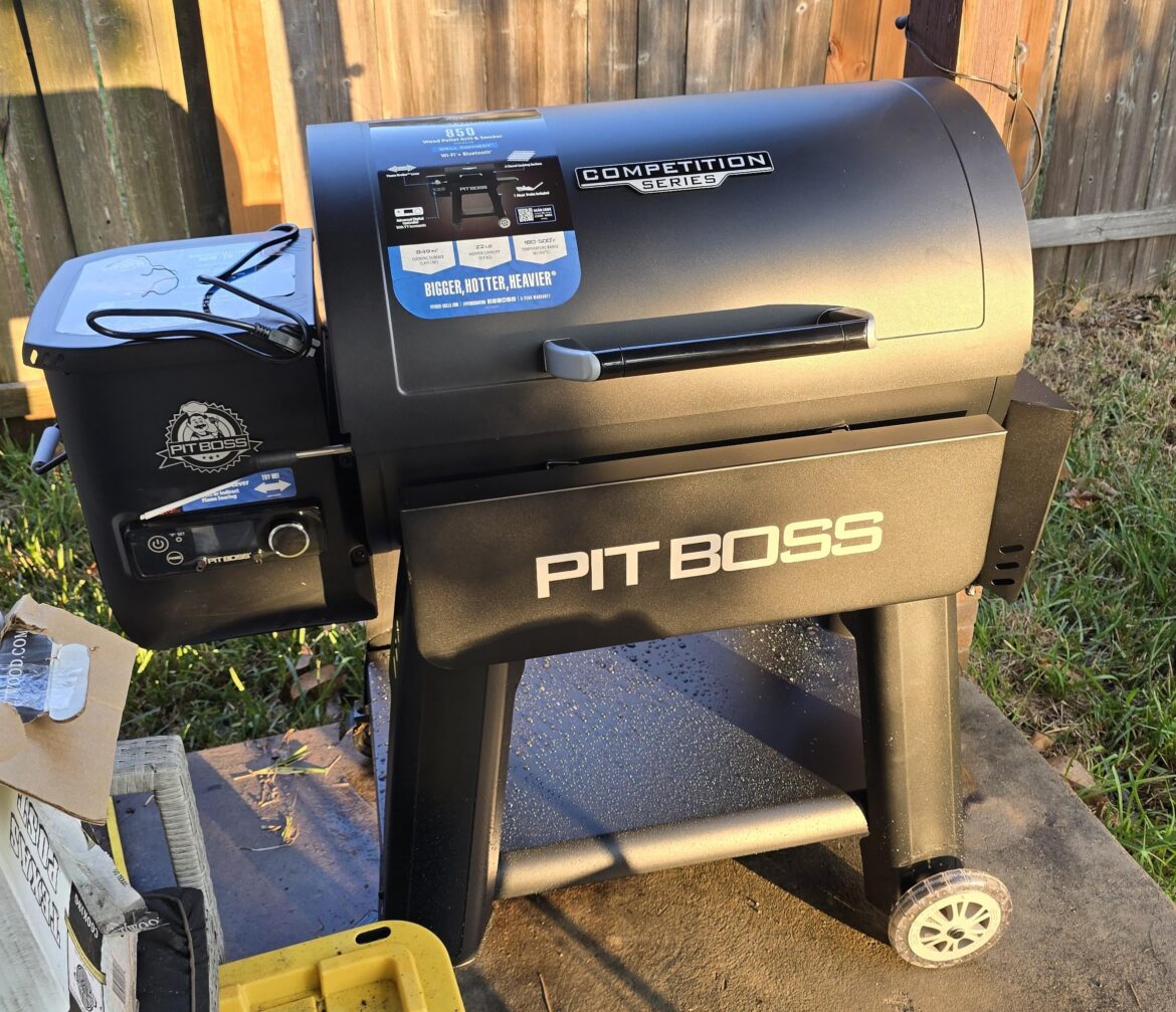 Ditched my offset for this, decided its too damn hot to babysit a fire in Houston (still).