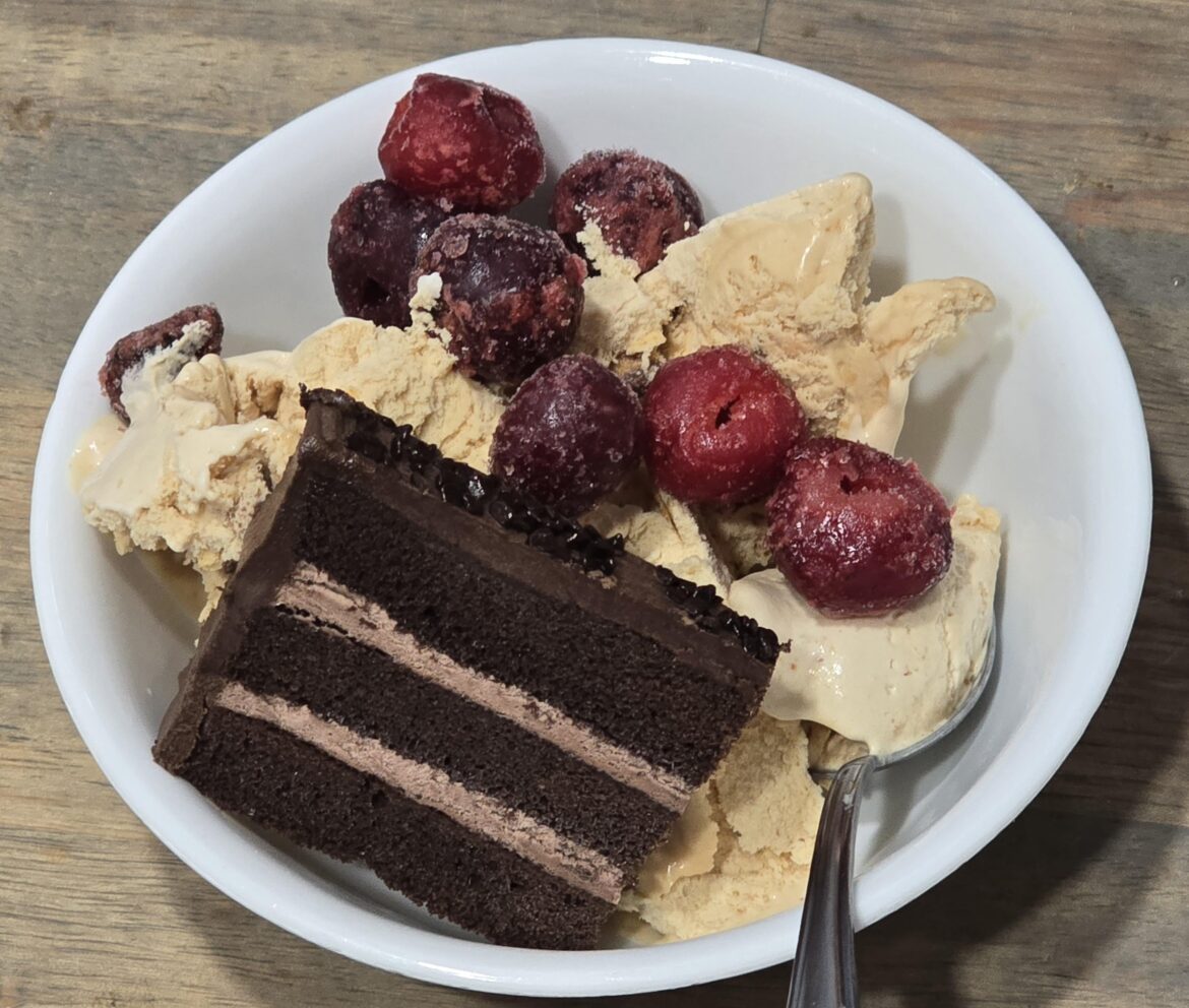 Garnish with Frozen Cherries 🍒